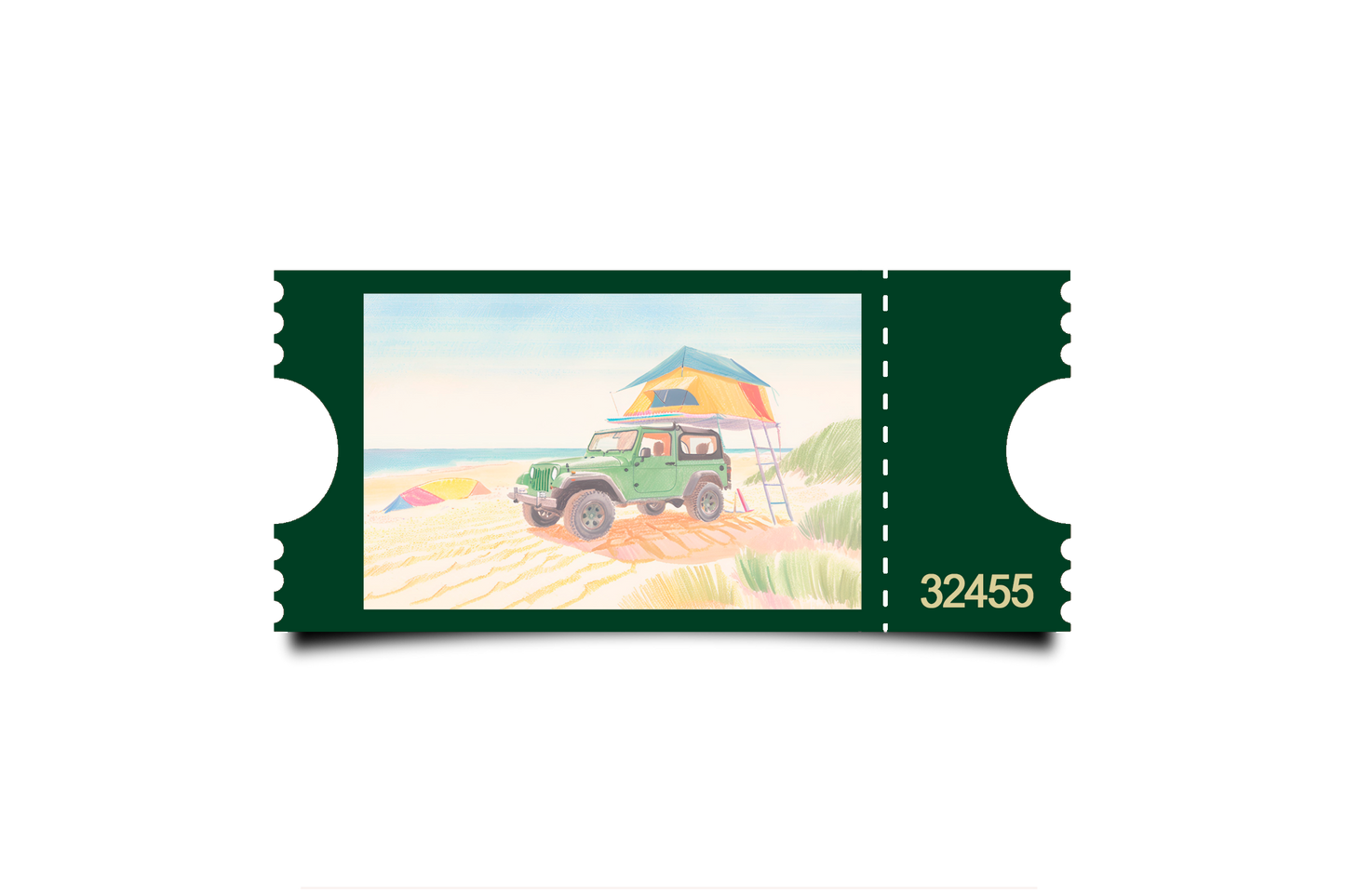 Boleto Ilustración N 32455