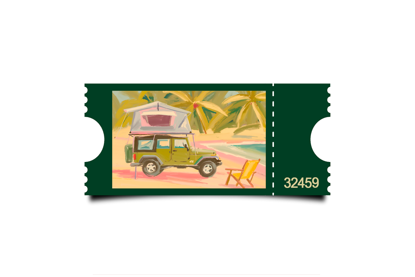Boleto Ilustración N 32459