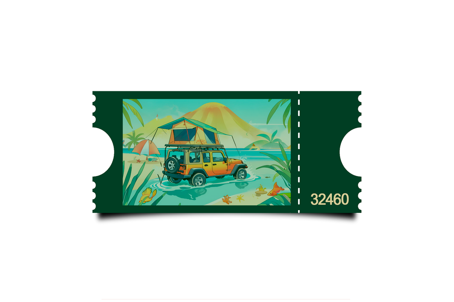 Boleto Ilustración N 32460