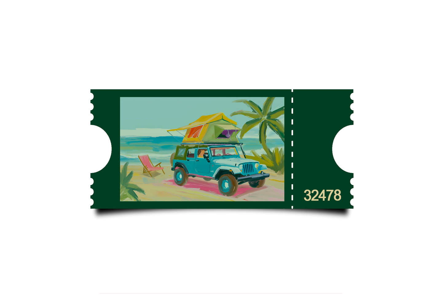 Boleto Ilustración N 32478