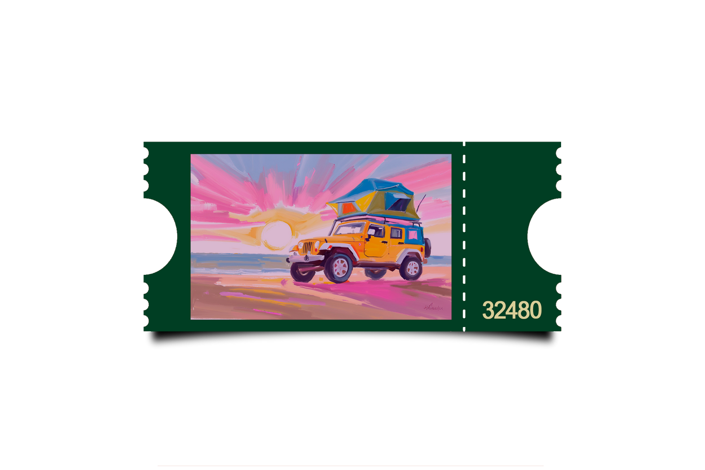 Boleto Ilustración N 32480