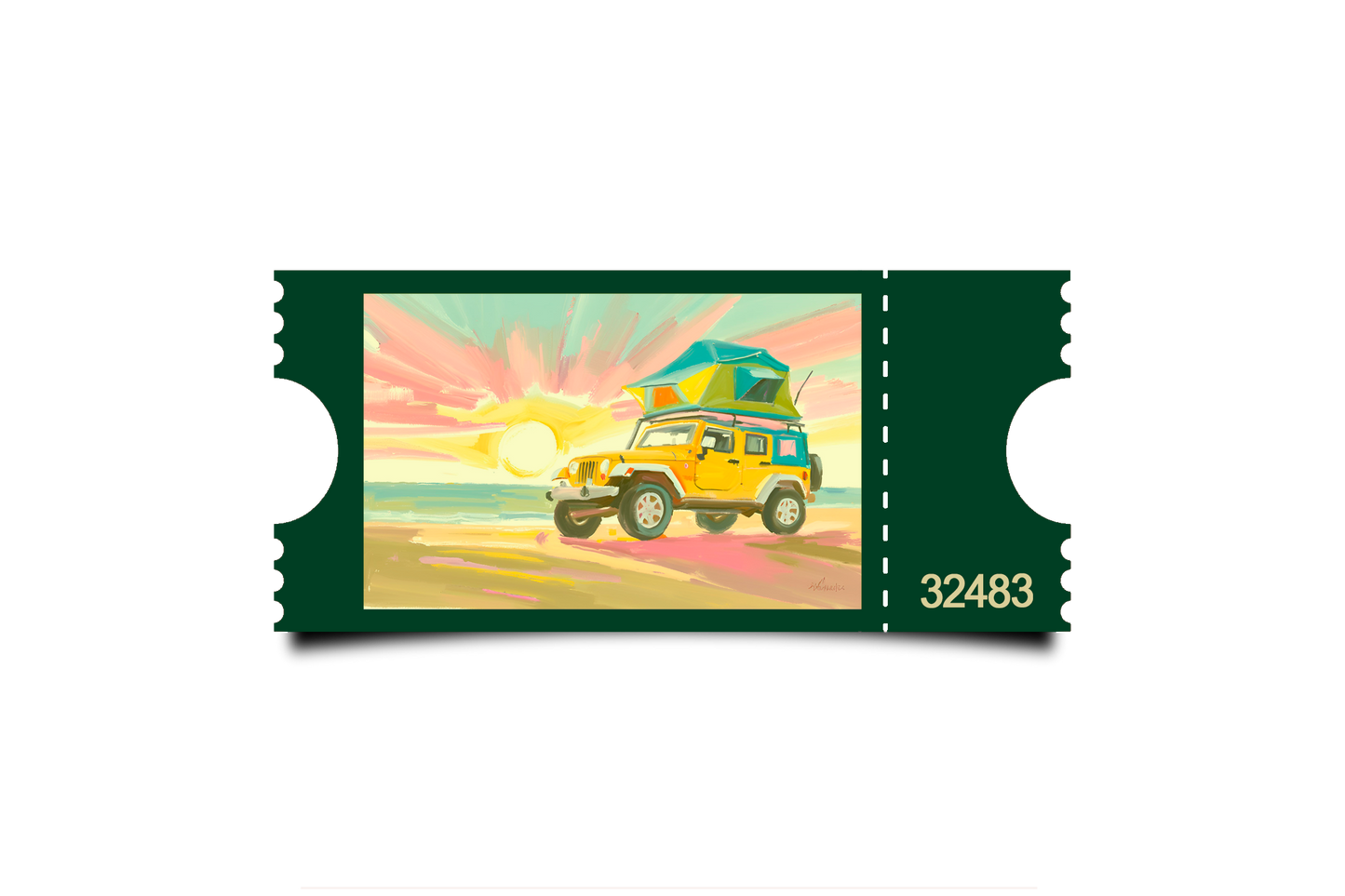 Boleto Ilustración N 32483