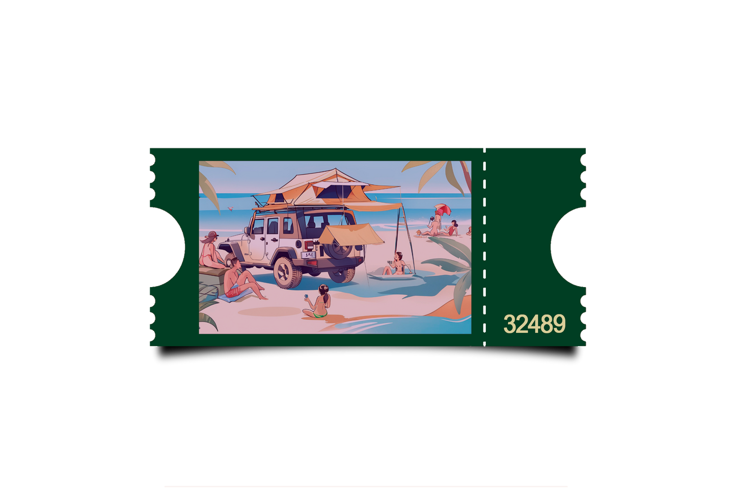 Boleto Ilustración N 32489
