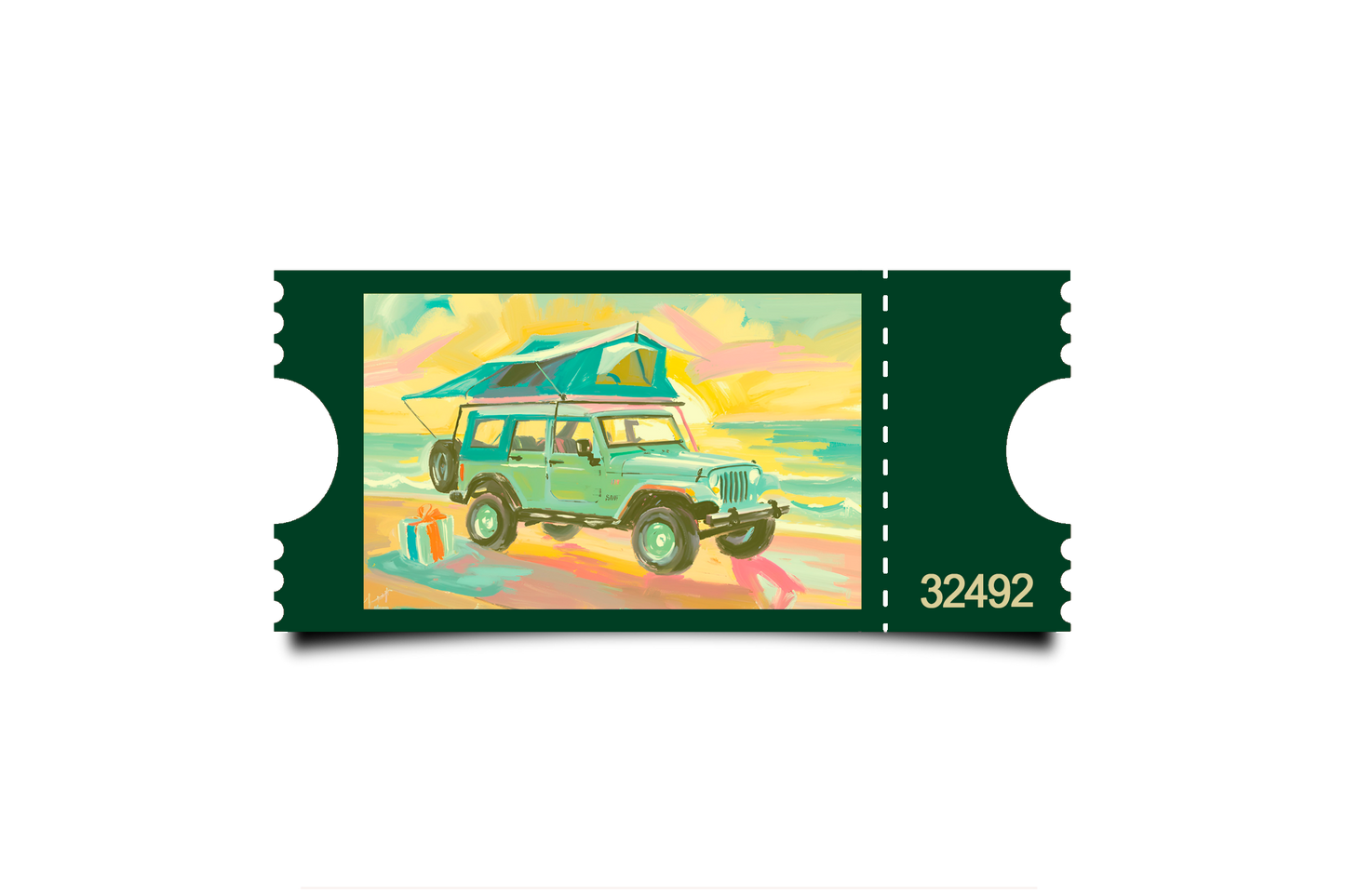 Boleto Ilustración N 32492