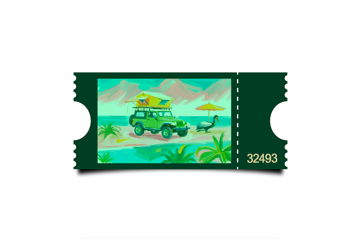 Boleto Ilustración N 32493