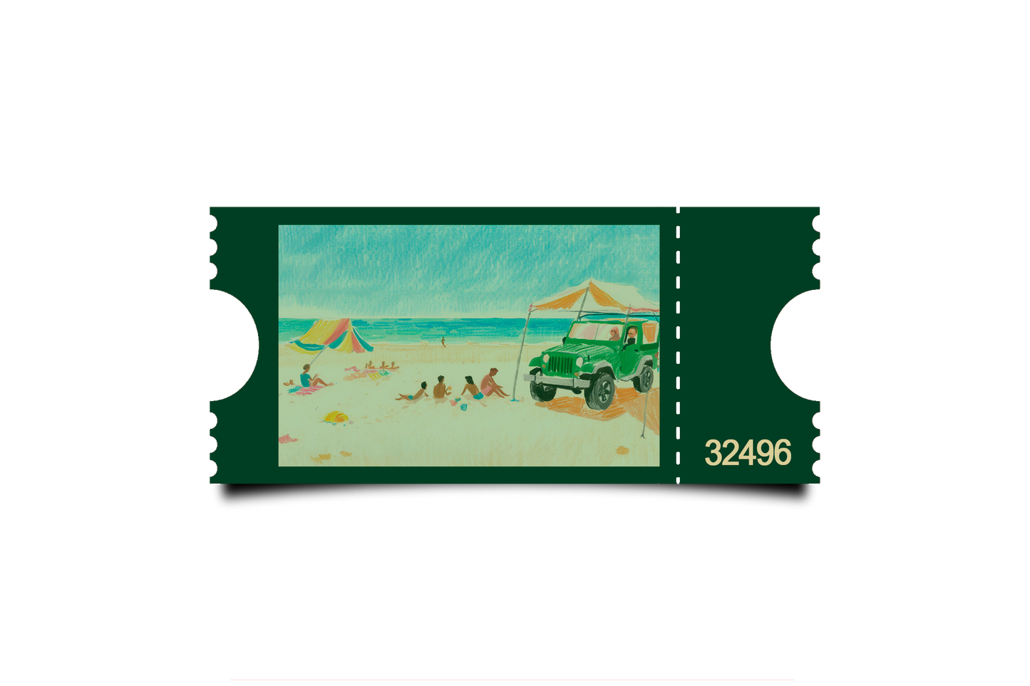 Boleto Ilustración N 32496