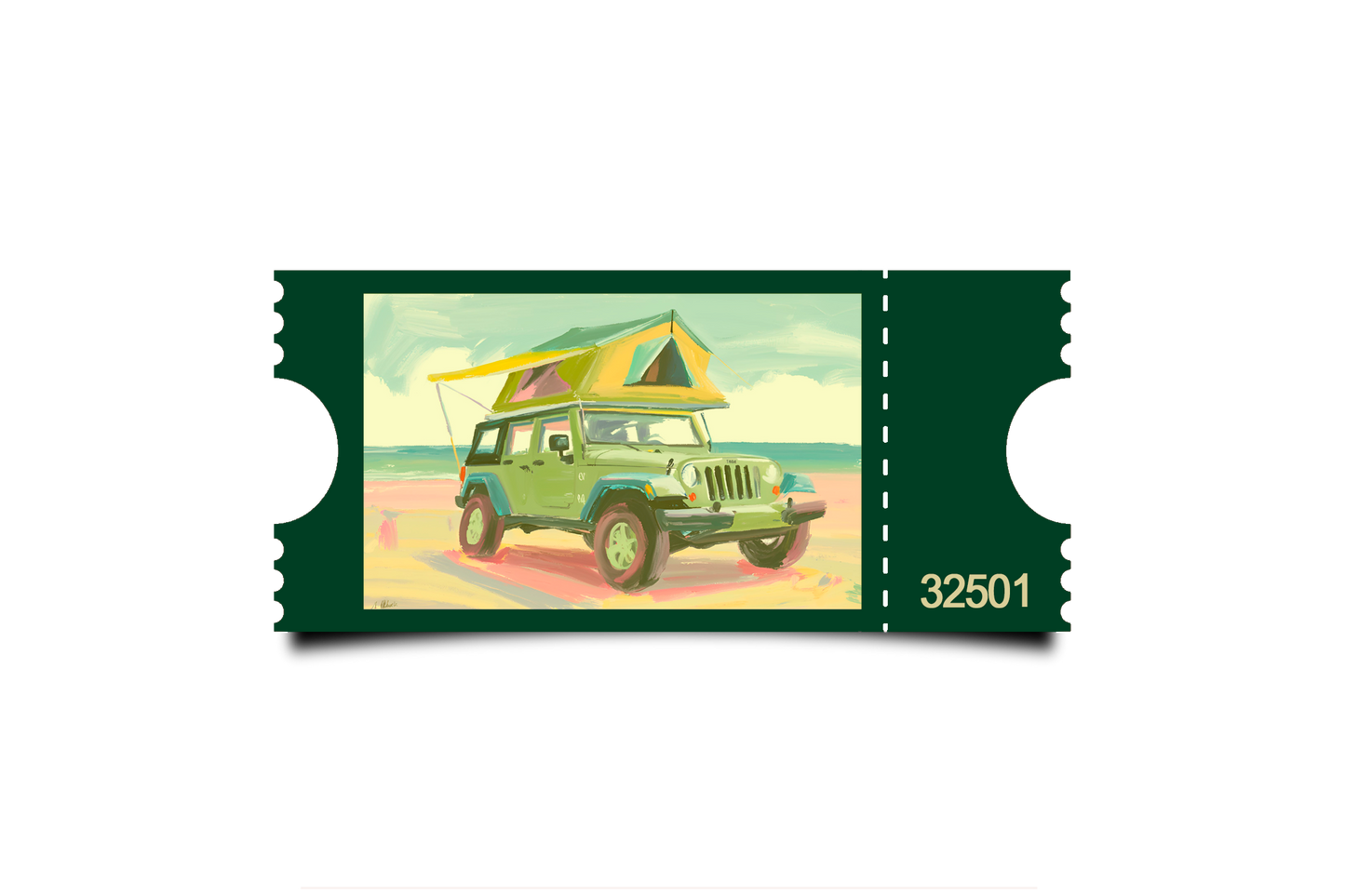 Boleto Ilustración N 32501