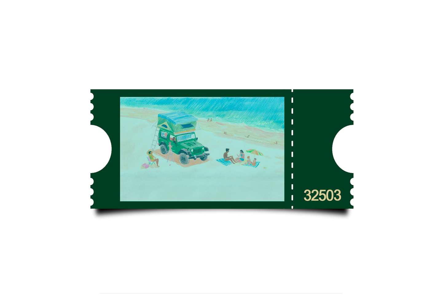 Boleto Ilustración N 32503