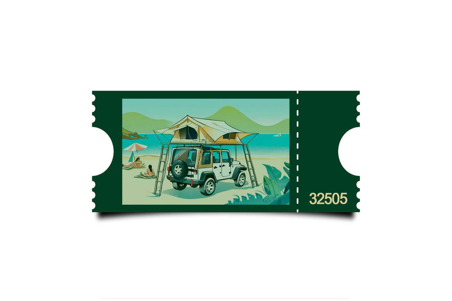 Boleto Ilustración N 32505