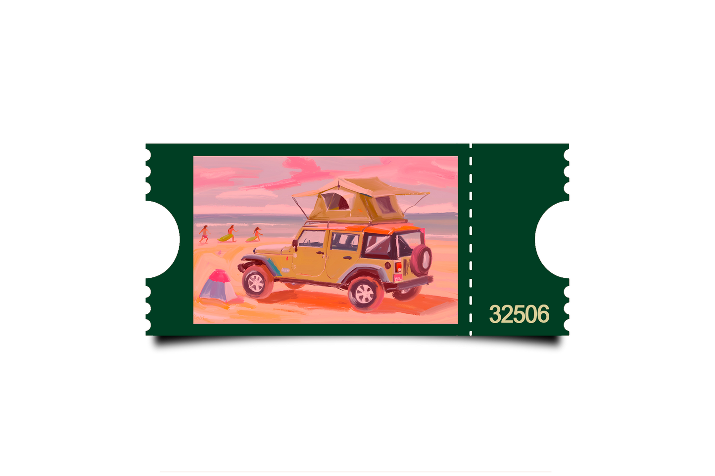 Boleto Ilustración N 32506