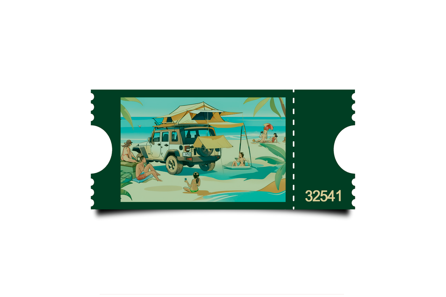 Boleto Ilustración N 32541