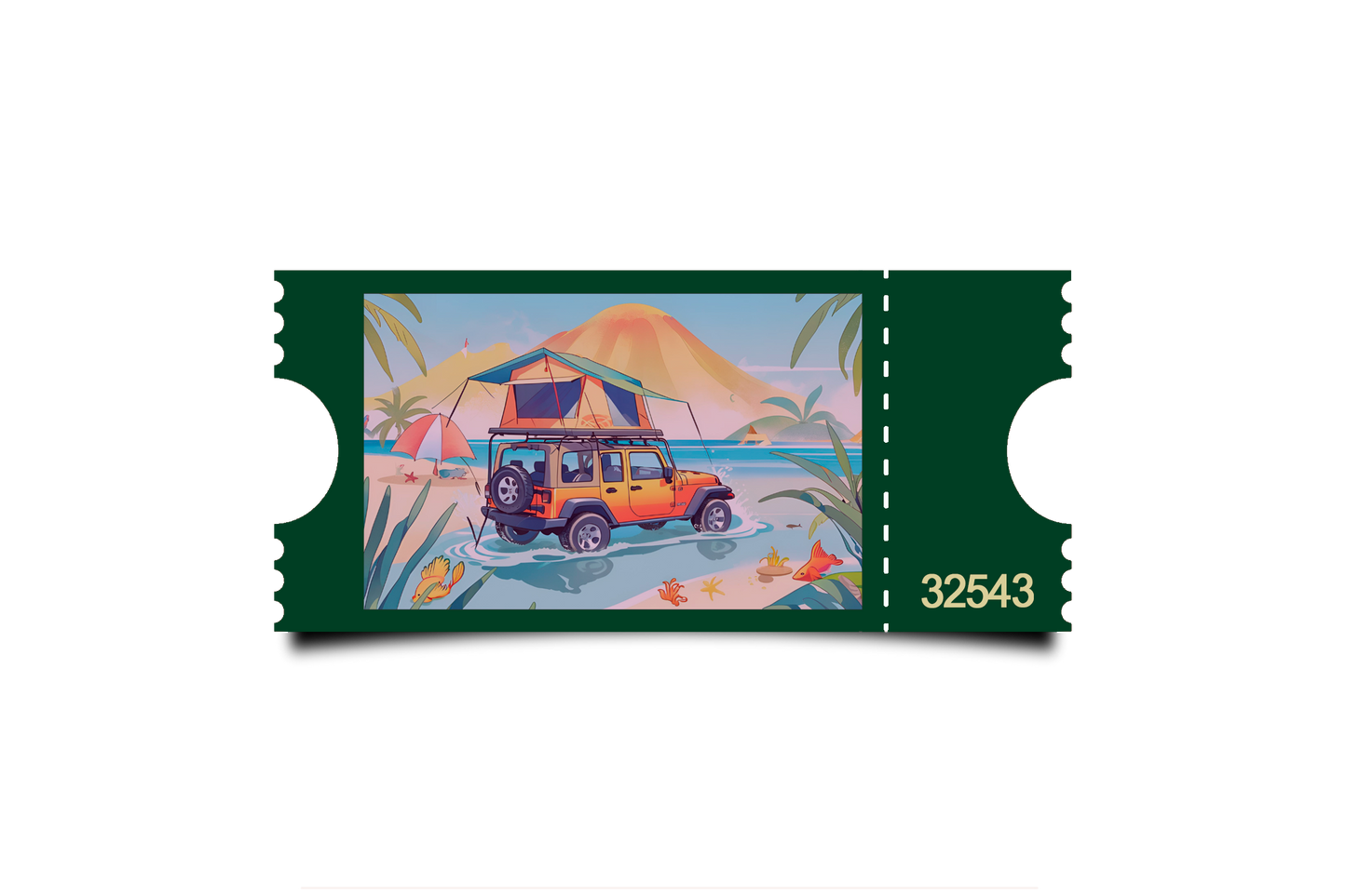 Boleto Ilustración N 32543
