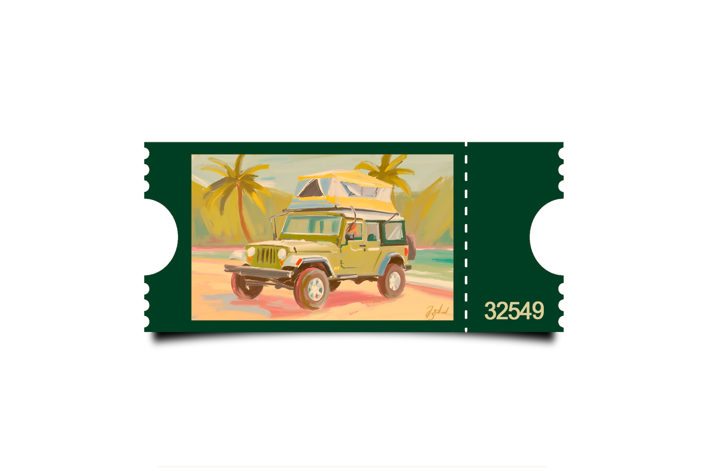 Boleto Ilustración N 32549