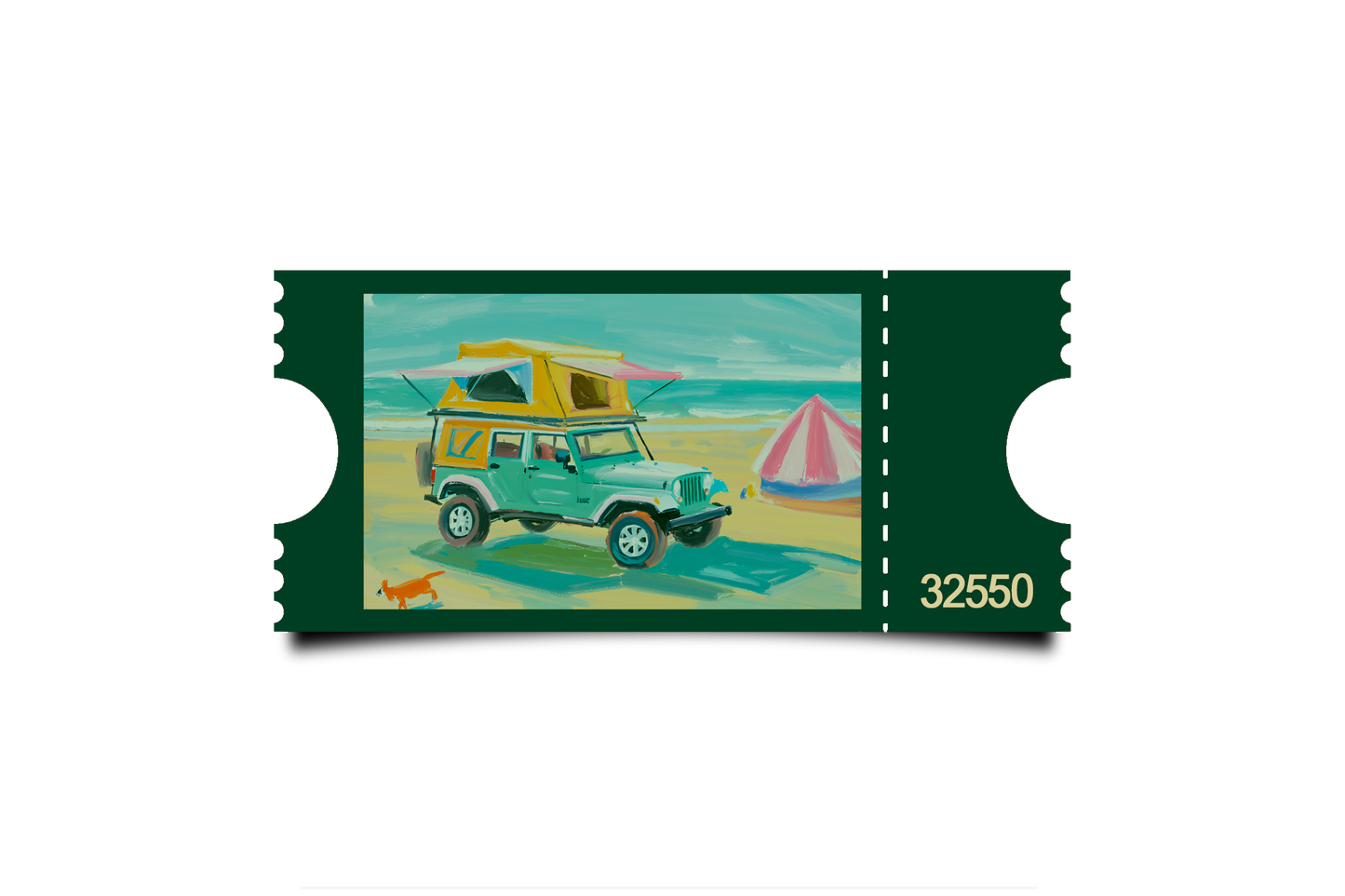 Boleto Ilustración N 32550