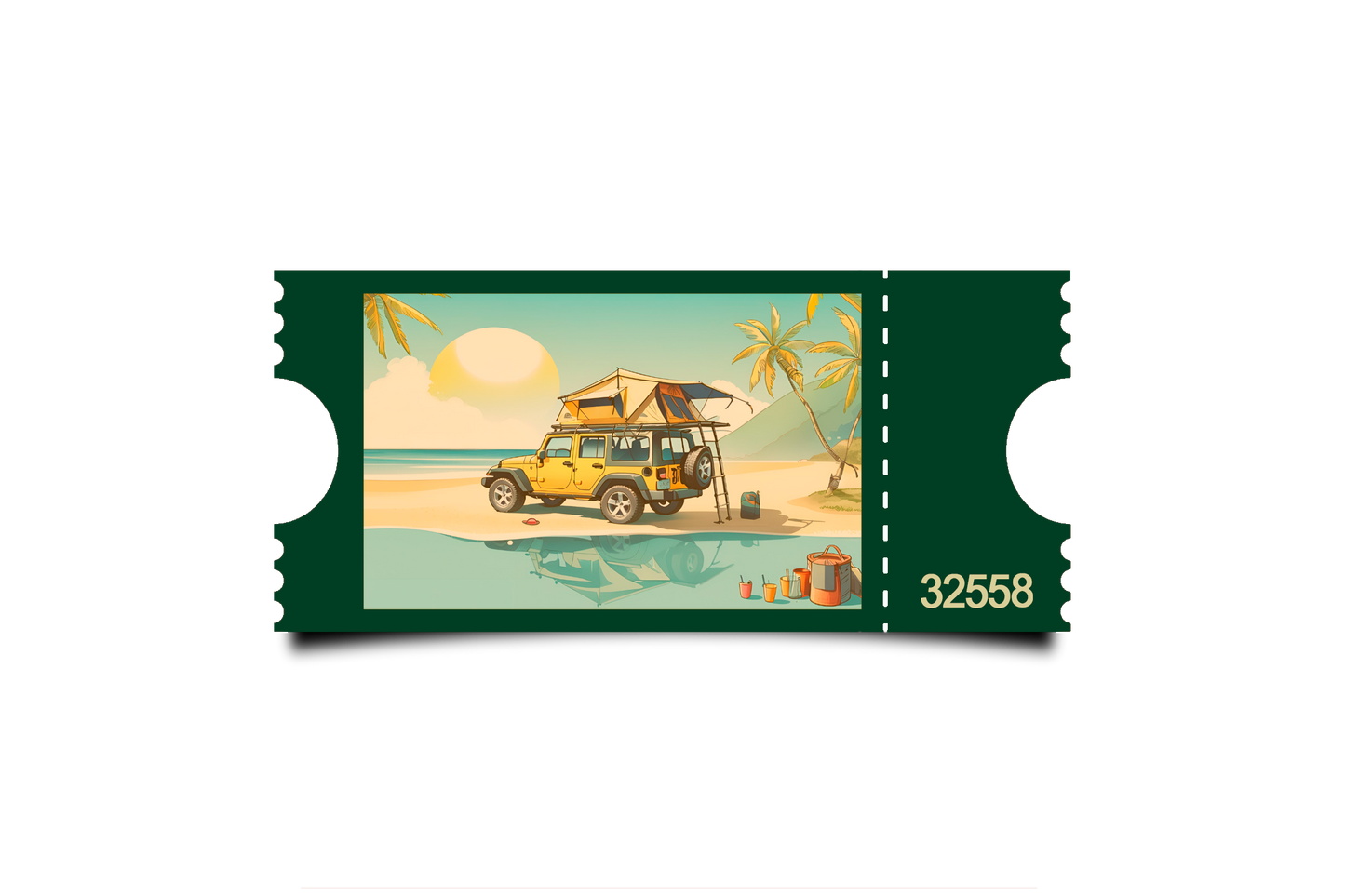 Boleto Ilustración N 32558