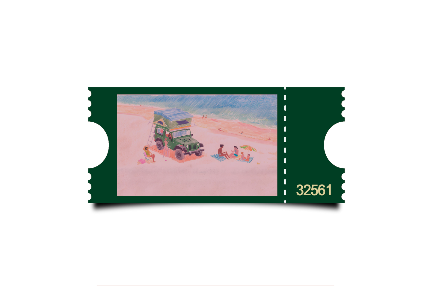 Boleto Ilustración N 32561