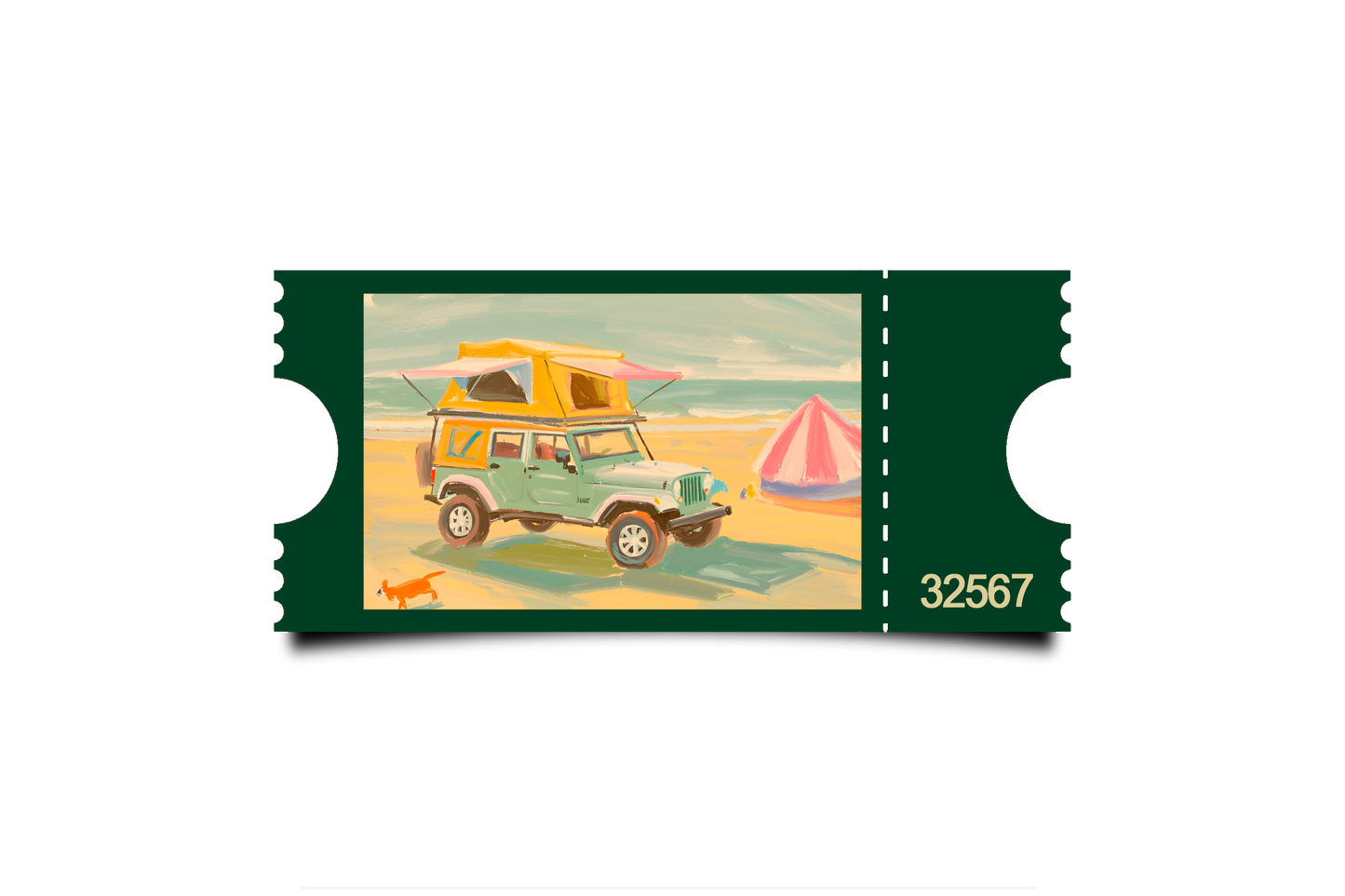 Boleto Ilustración N 32567