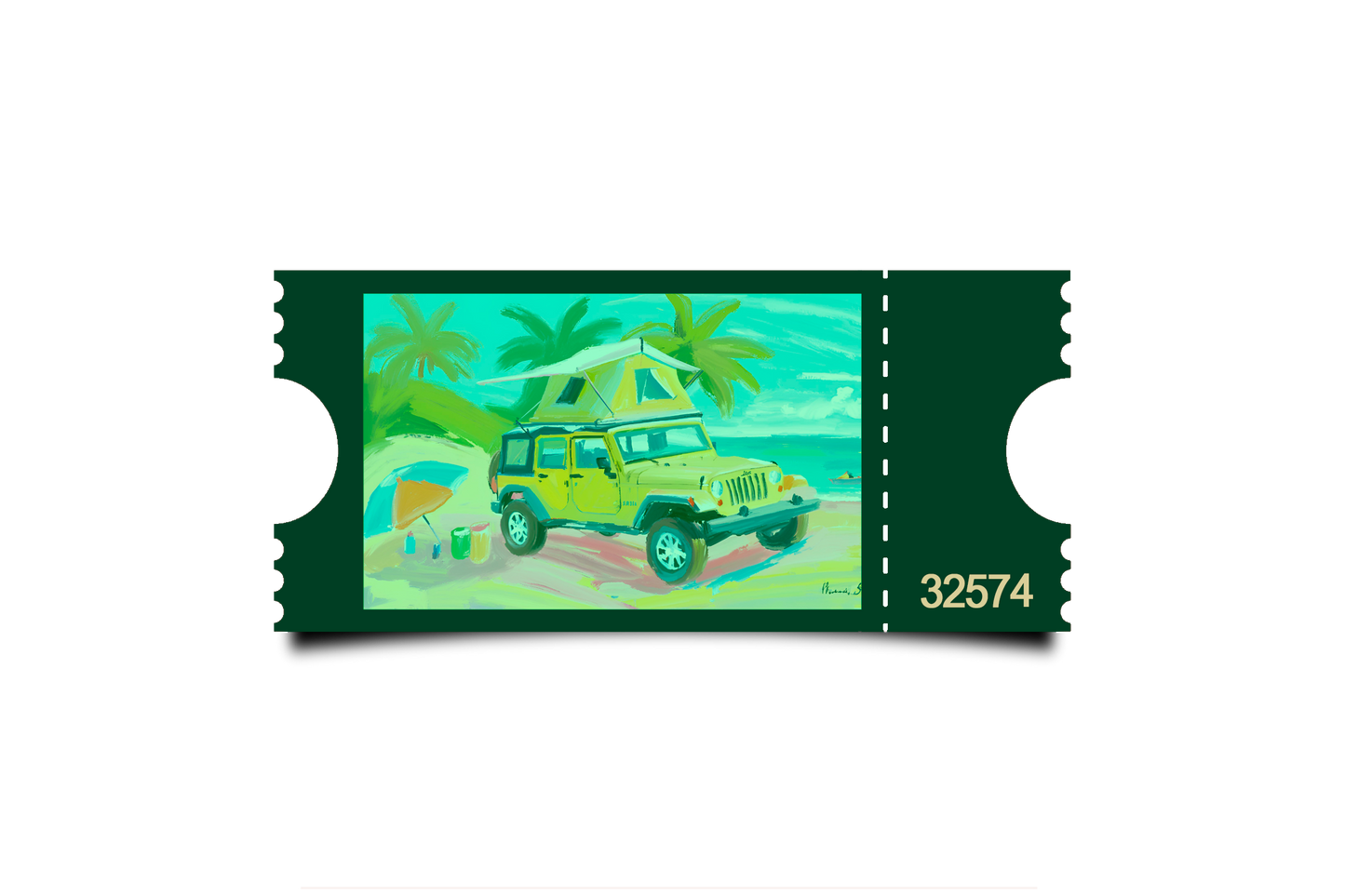Boleto Ilustración N 32574