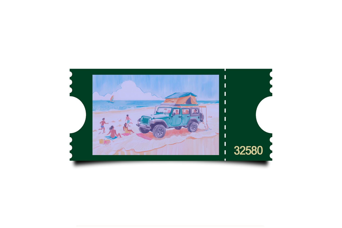 Boleto Ilustración N 32580