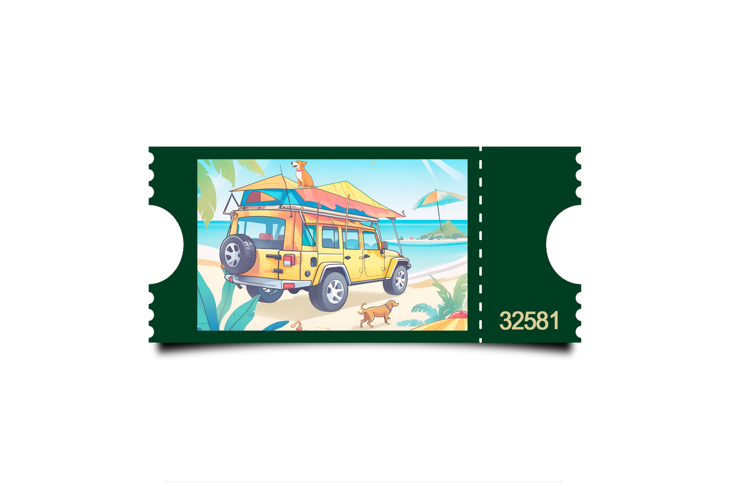 Boleto Ilustración N 32581