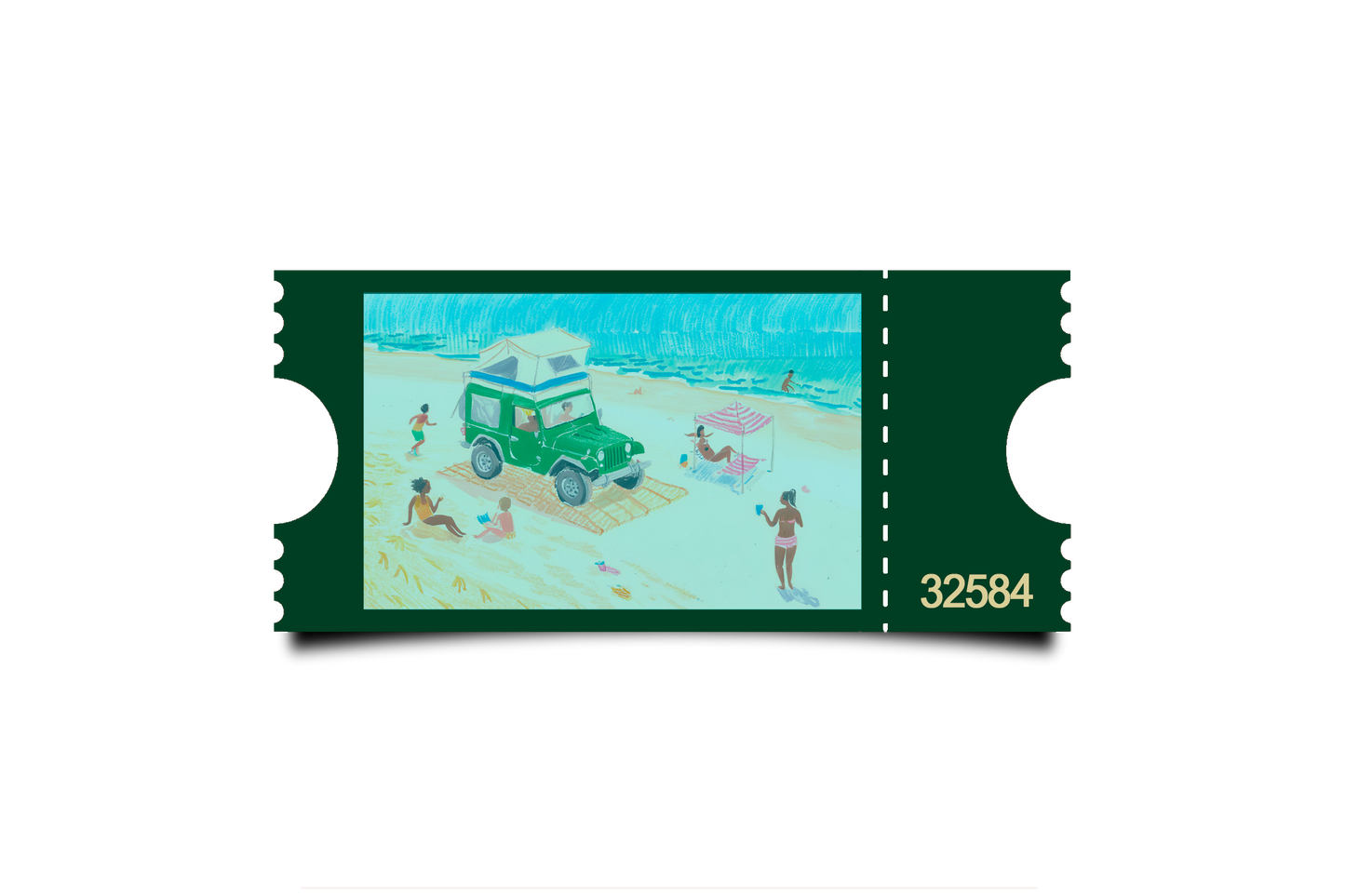 Boleto Ilustración N 32584