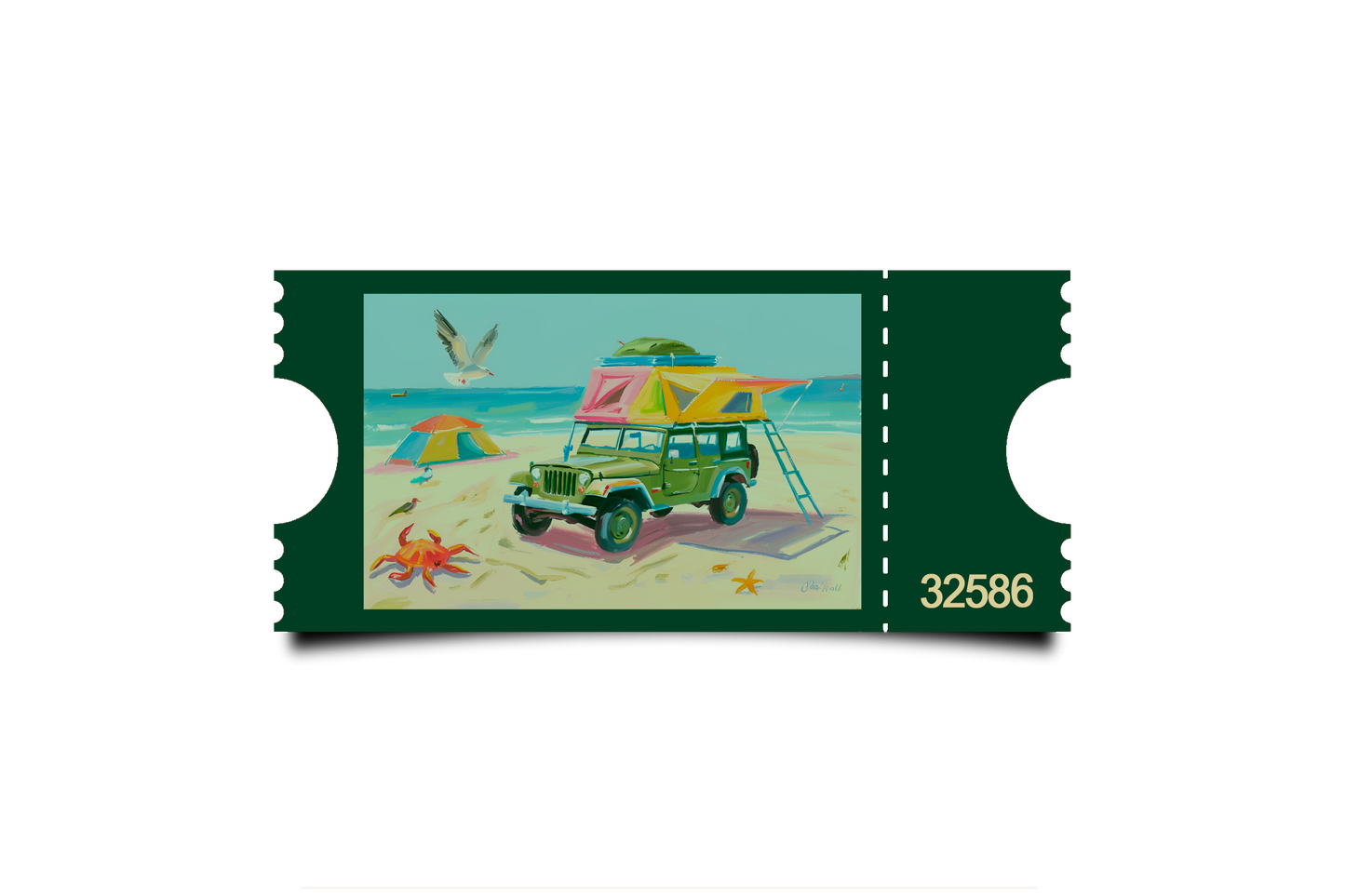 Boleto Ilustración N 32586