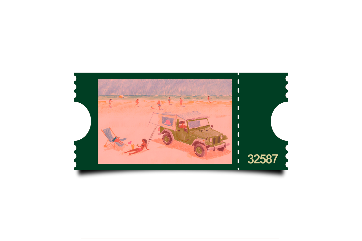 Boleto Ilustración N 32587