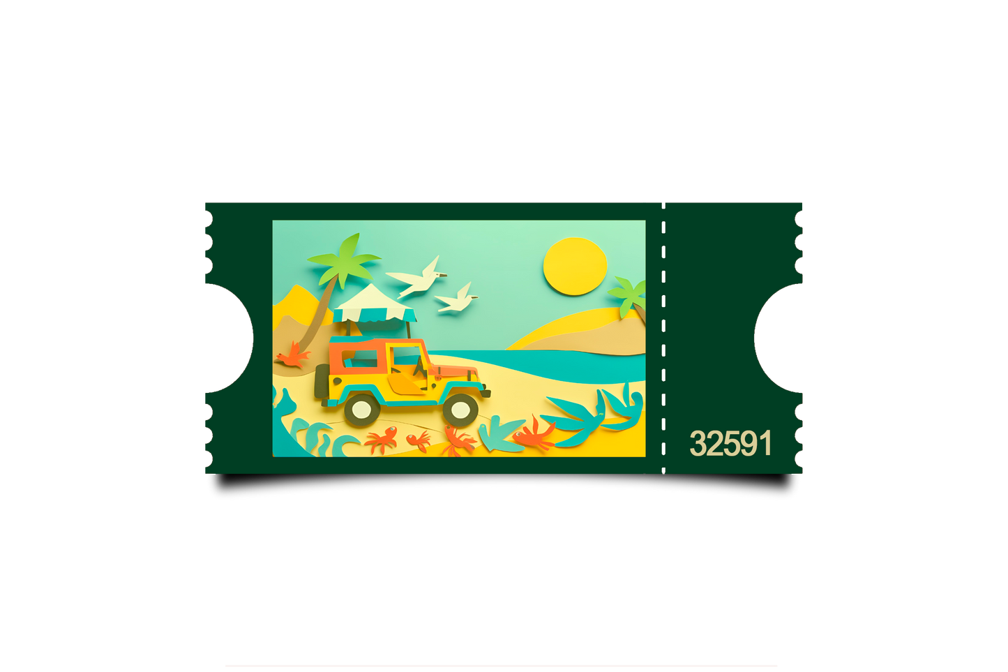 Boleto Ilustración N 32591