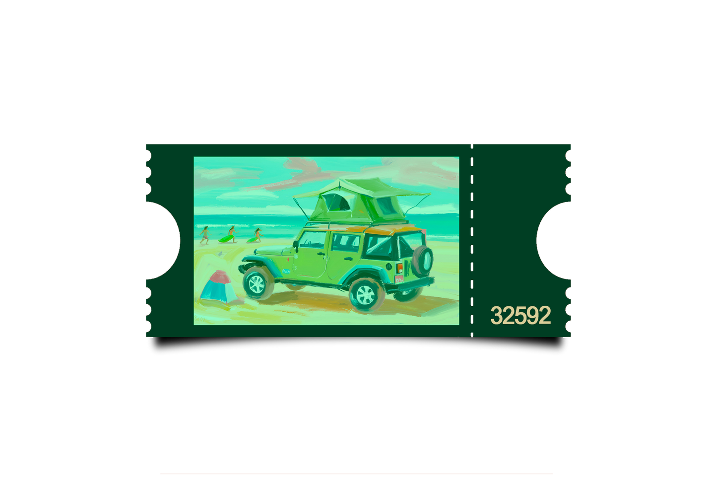 Boleto Ilustración N 32592