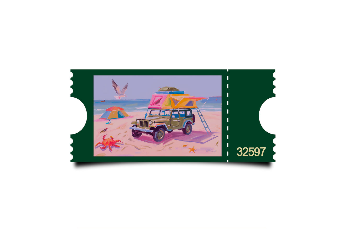 Boleto Ilustración N 32597