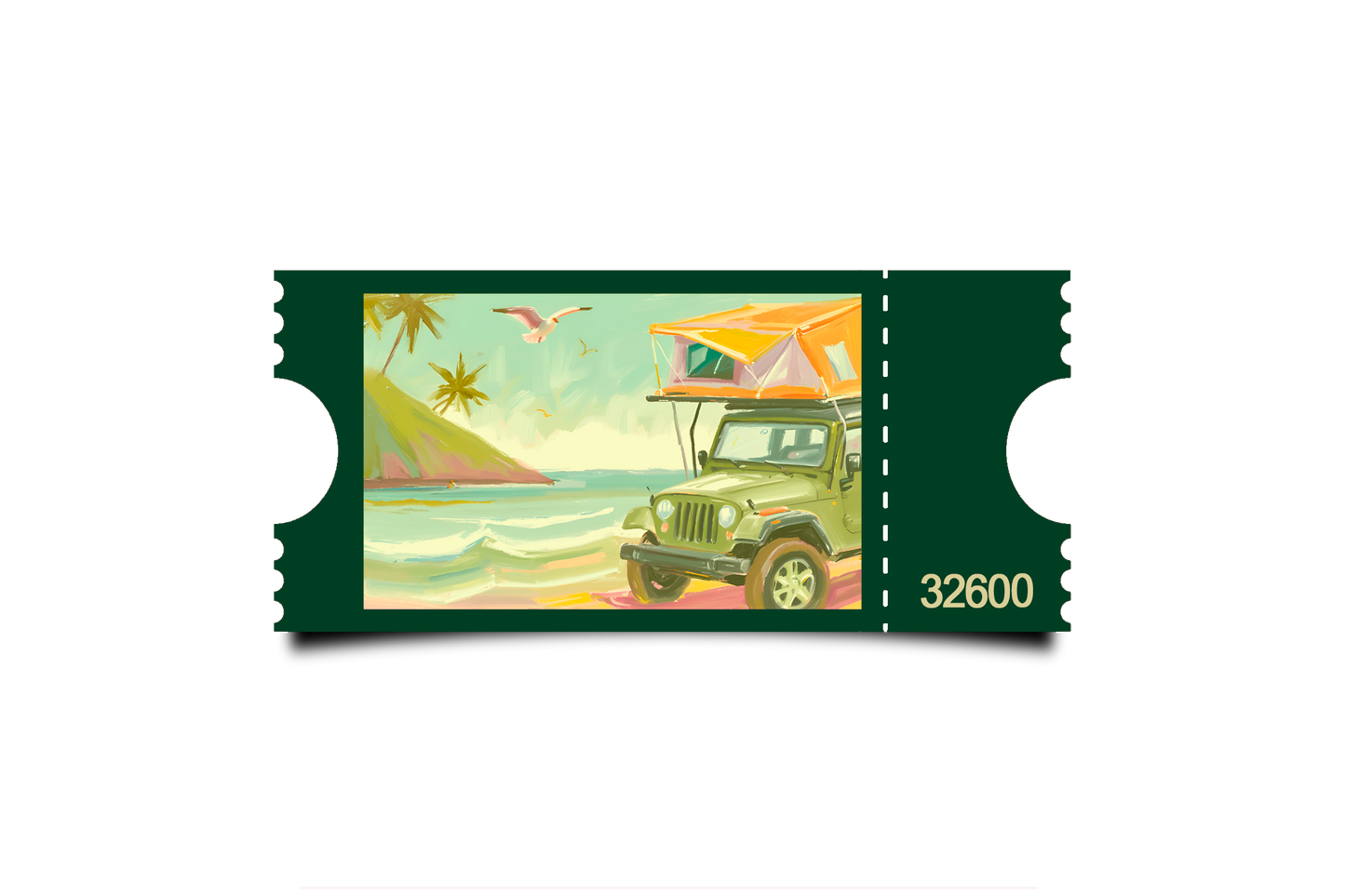 Boleto Ilustración N 32600