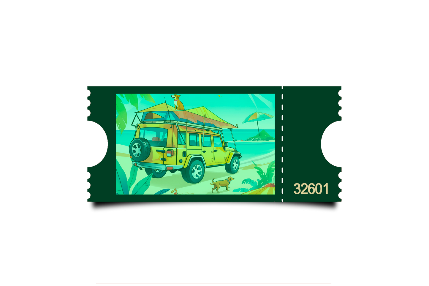 Boleto Ilustración N 32601