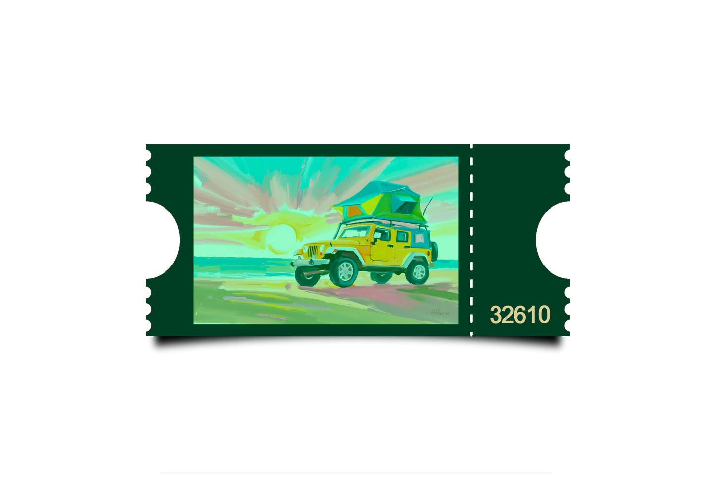 Boleto Ilustración N 32610