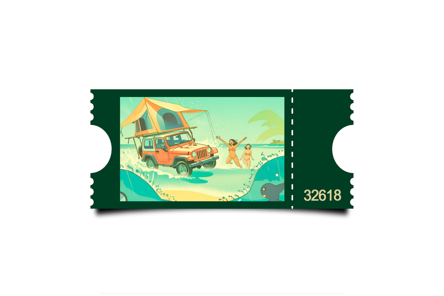 Boleto Ilustración N 32618