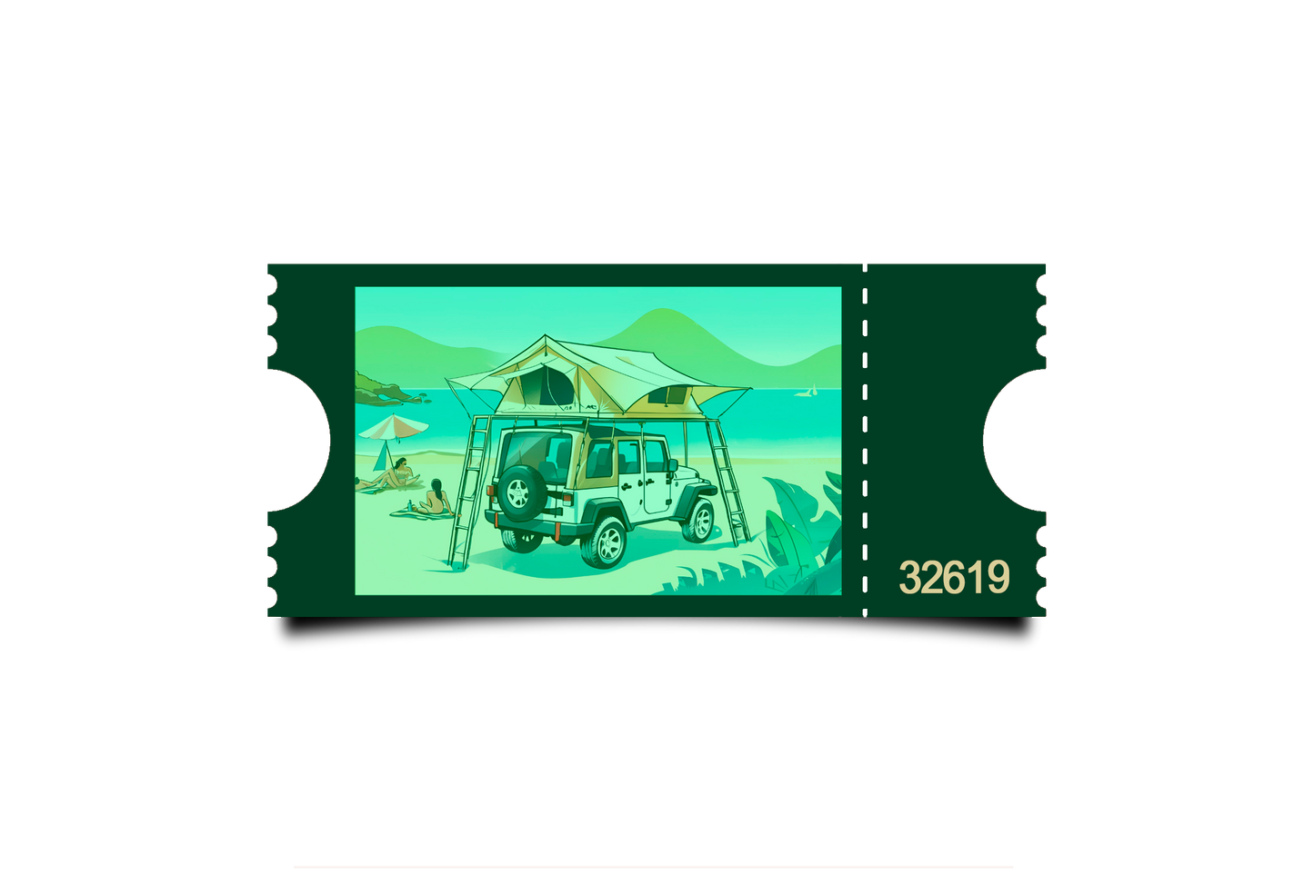 Boleto Ilustración N 32619