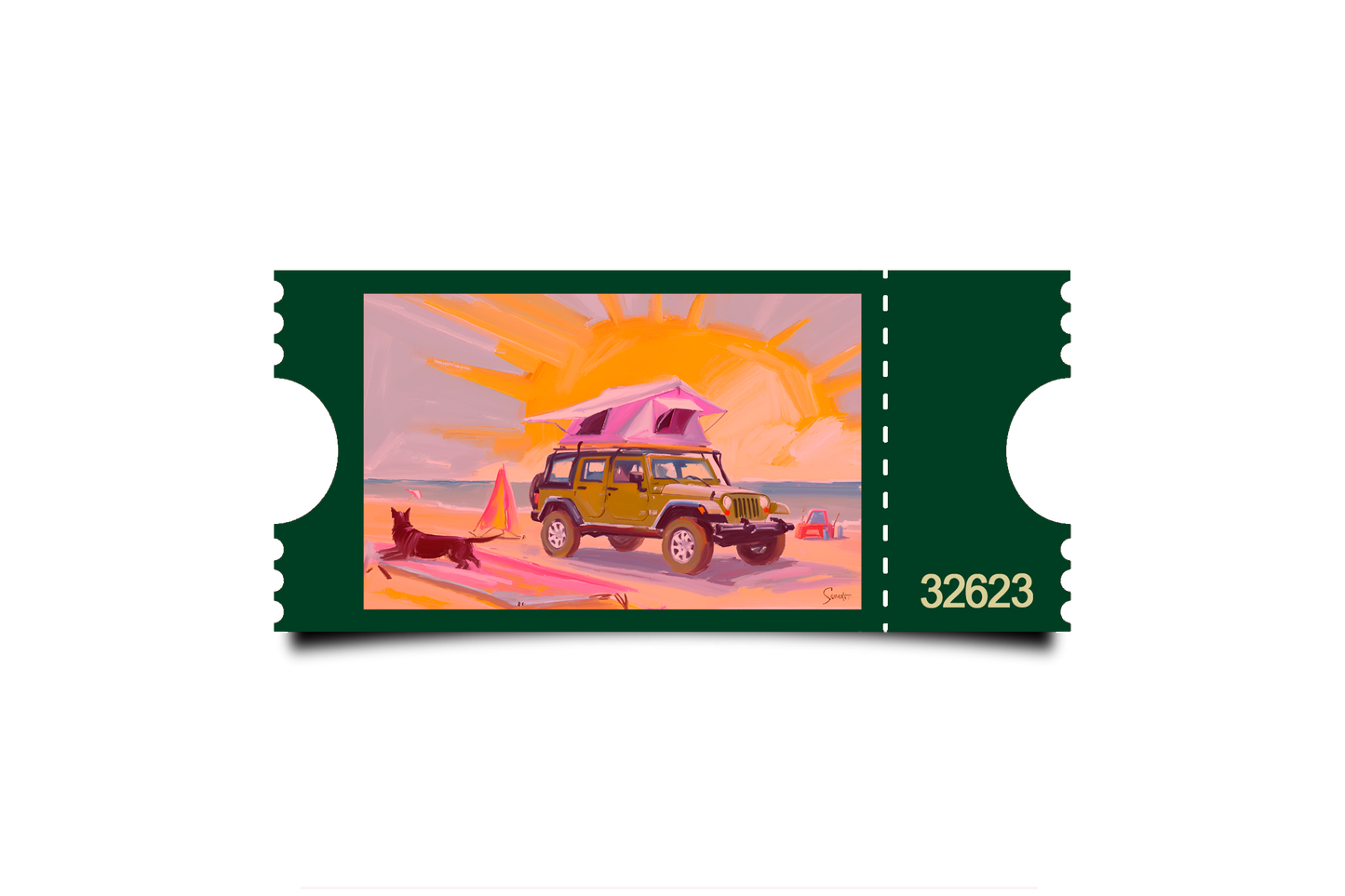 Boleto Ilustración N 32623
