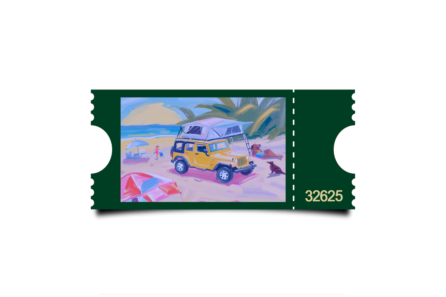 Boleto Ilustración N 32625