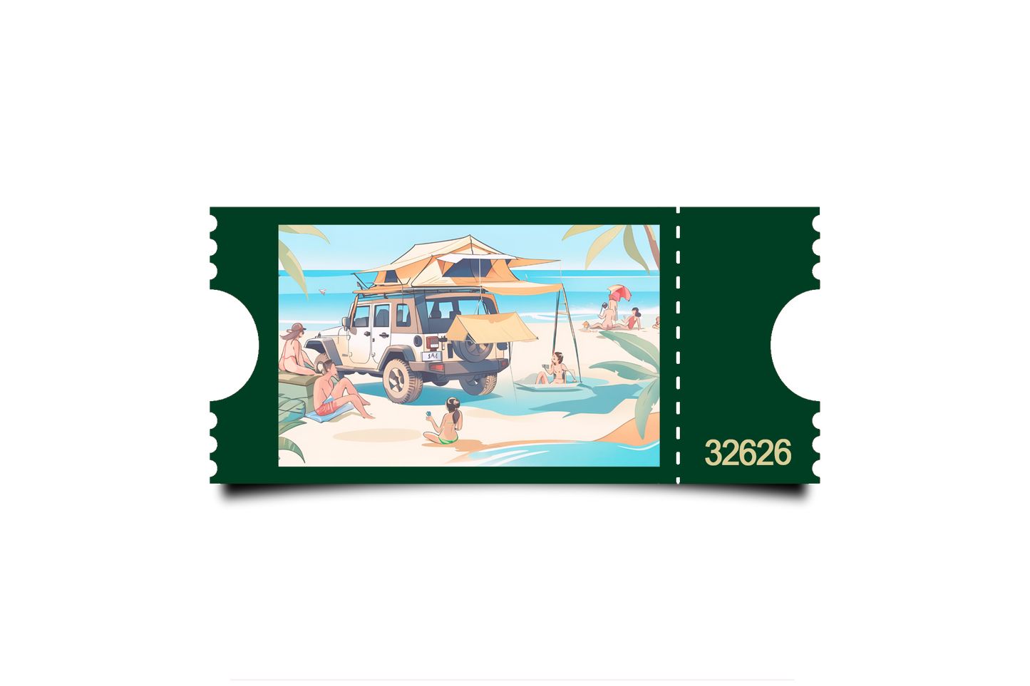 Boleto Ilustración N 32626