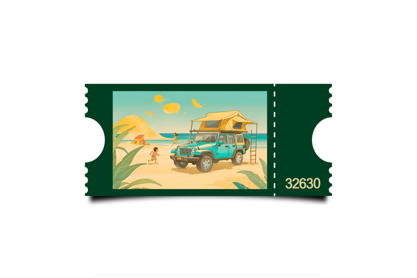 Boleto Ilustración N 32630