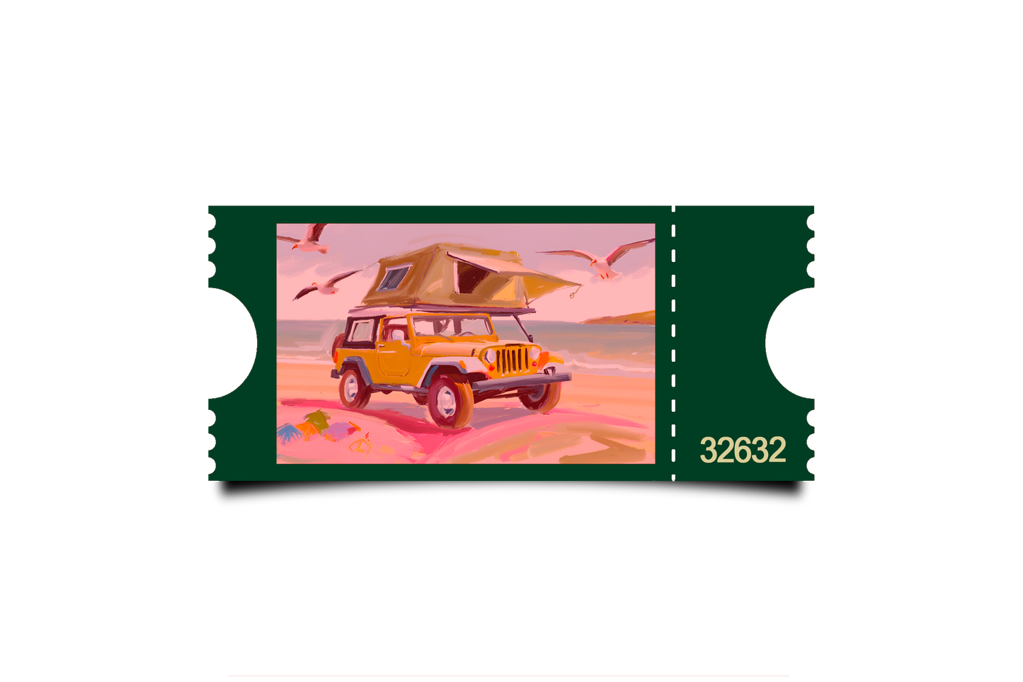 Boleto Ilustración N 32632