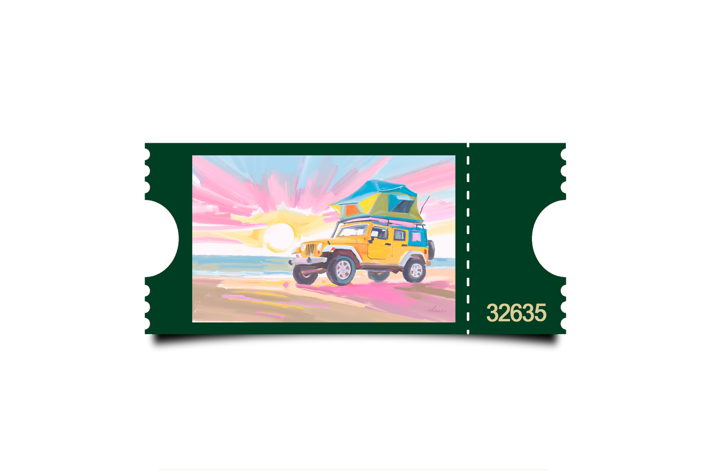 Boleto Ilustración N 32635