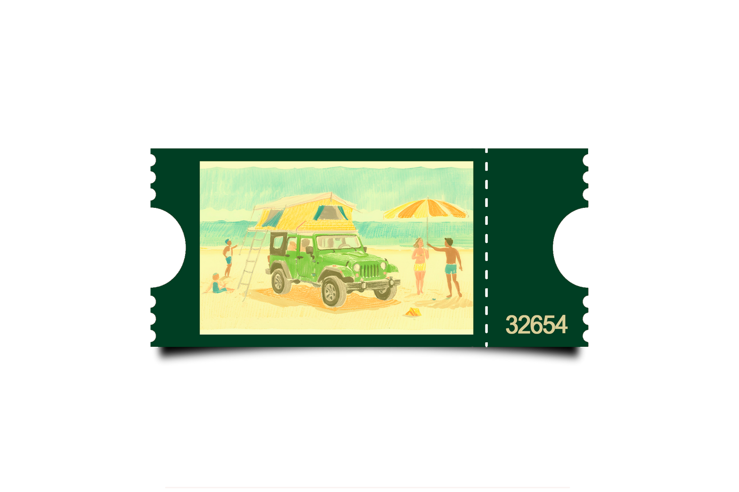 Boleto Ilustración N 32654