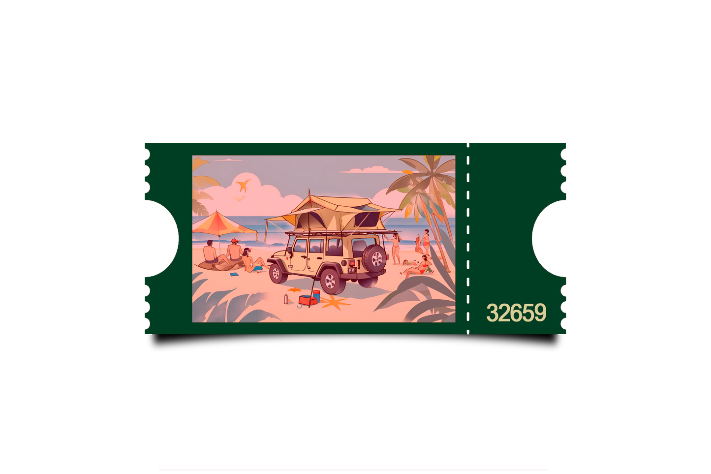 Boleto Ilustración N 32659