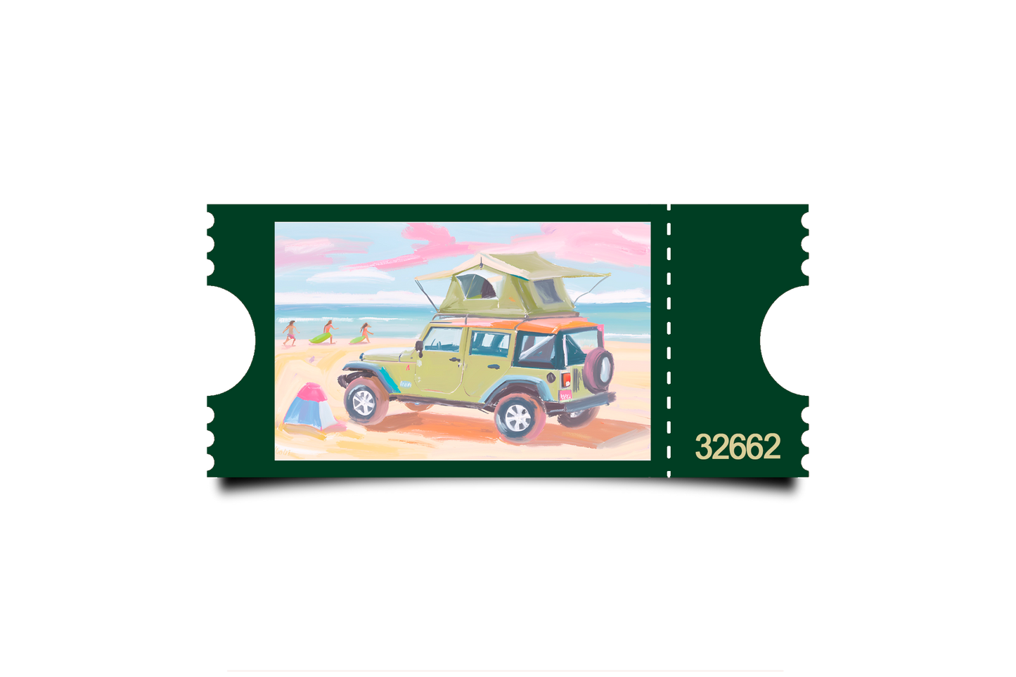 Boleto Ilustración N 32662