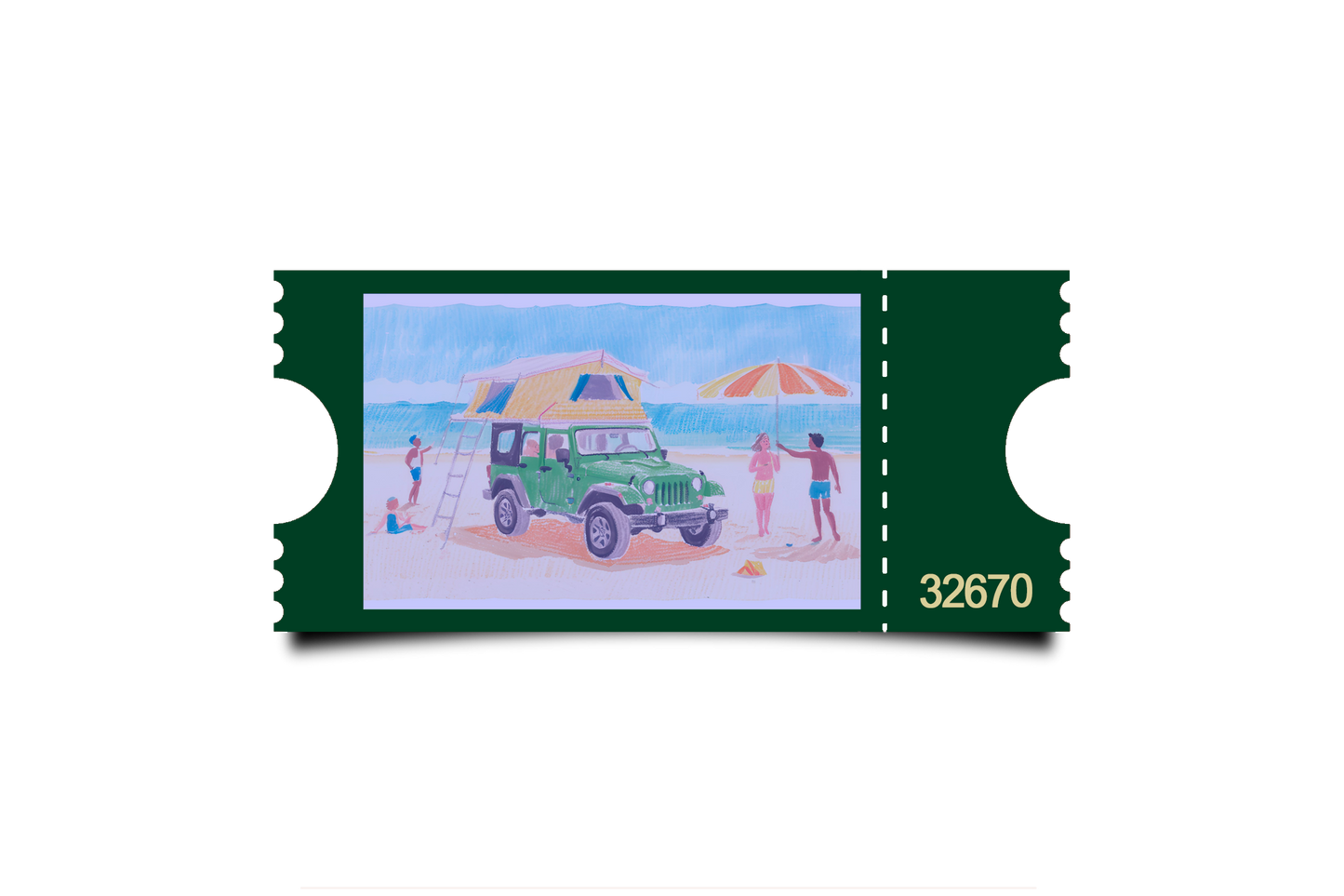 Boleto Ilustración N 32670