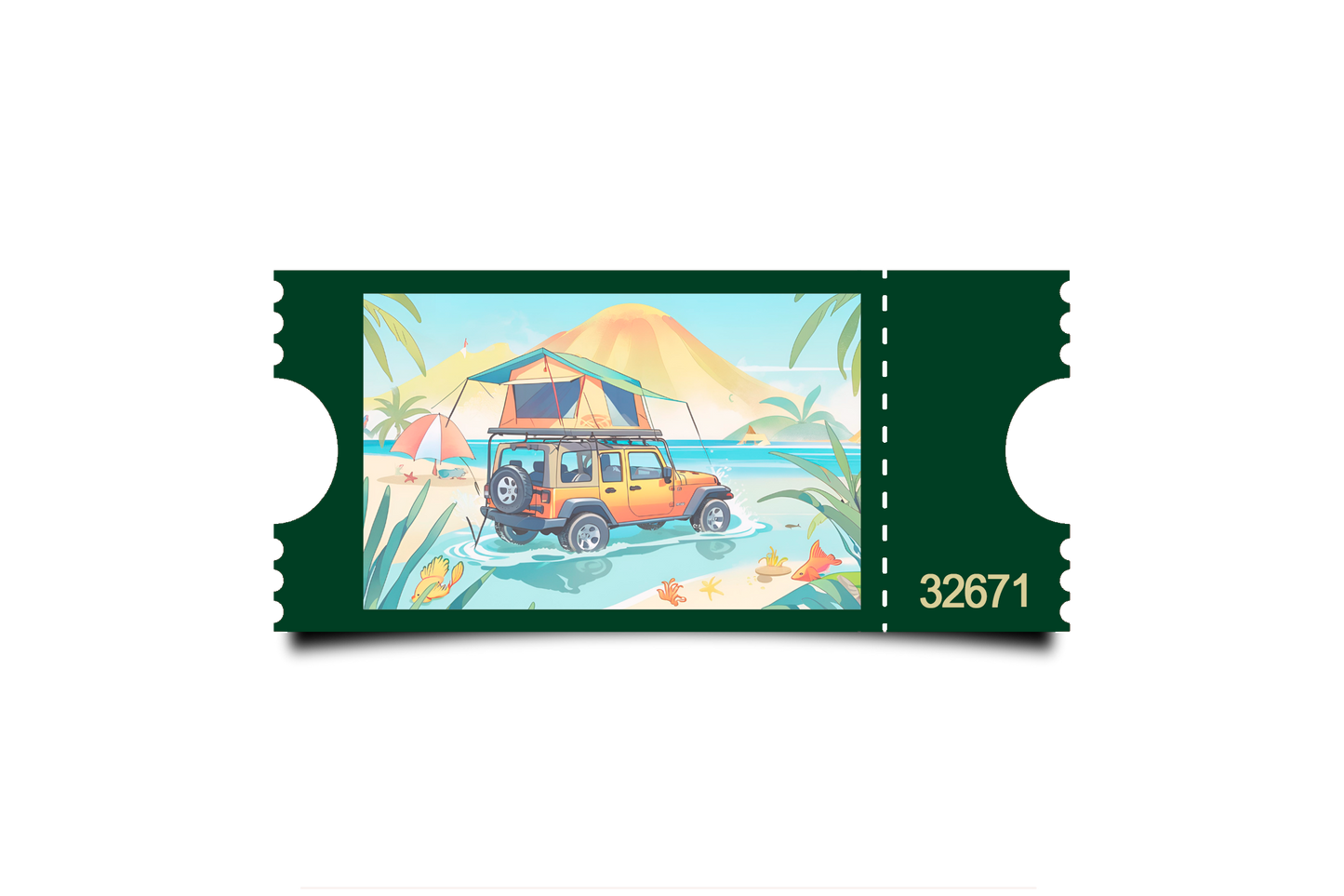Boleto Ilustración N 32671