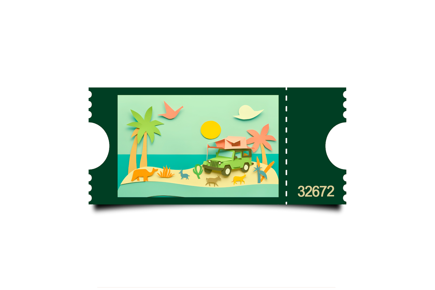 Boleto Ilustración N 32672