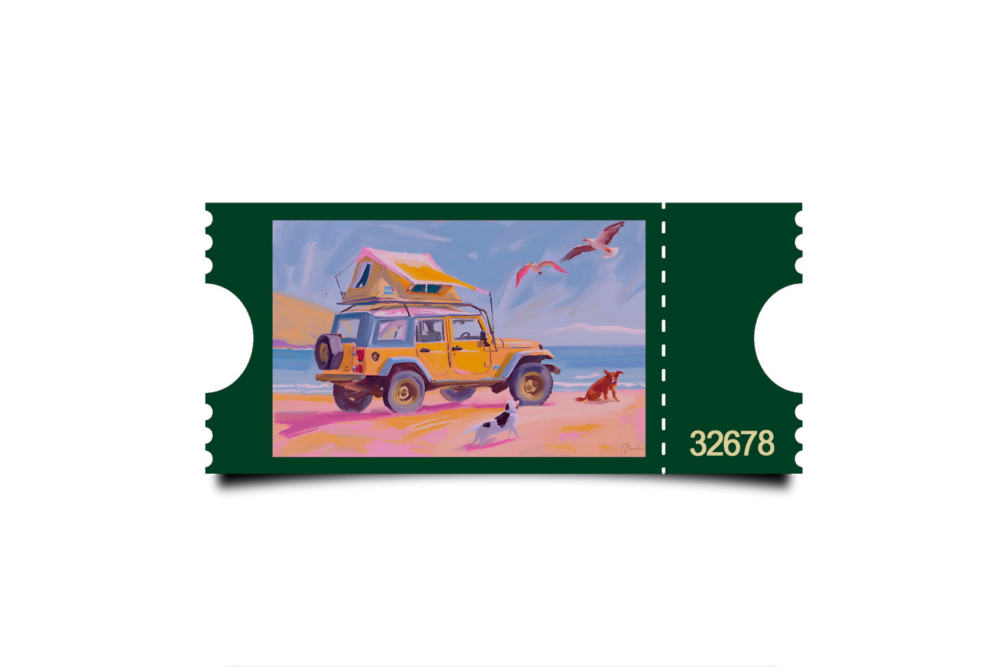 Boleto Ilustración N 32678