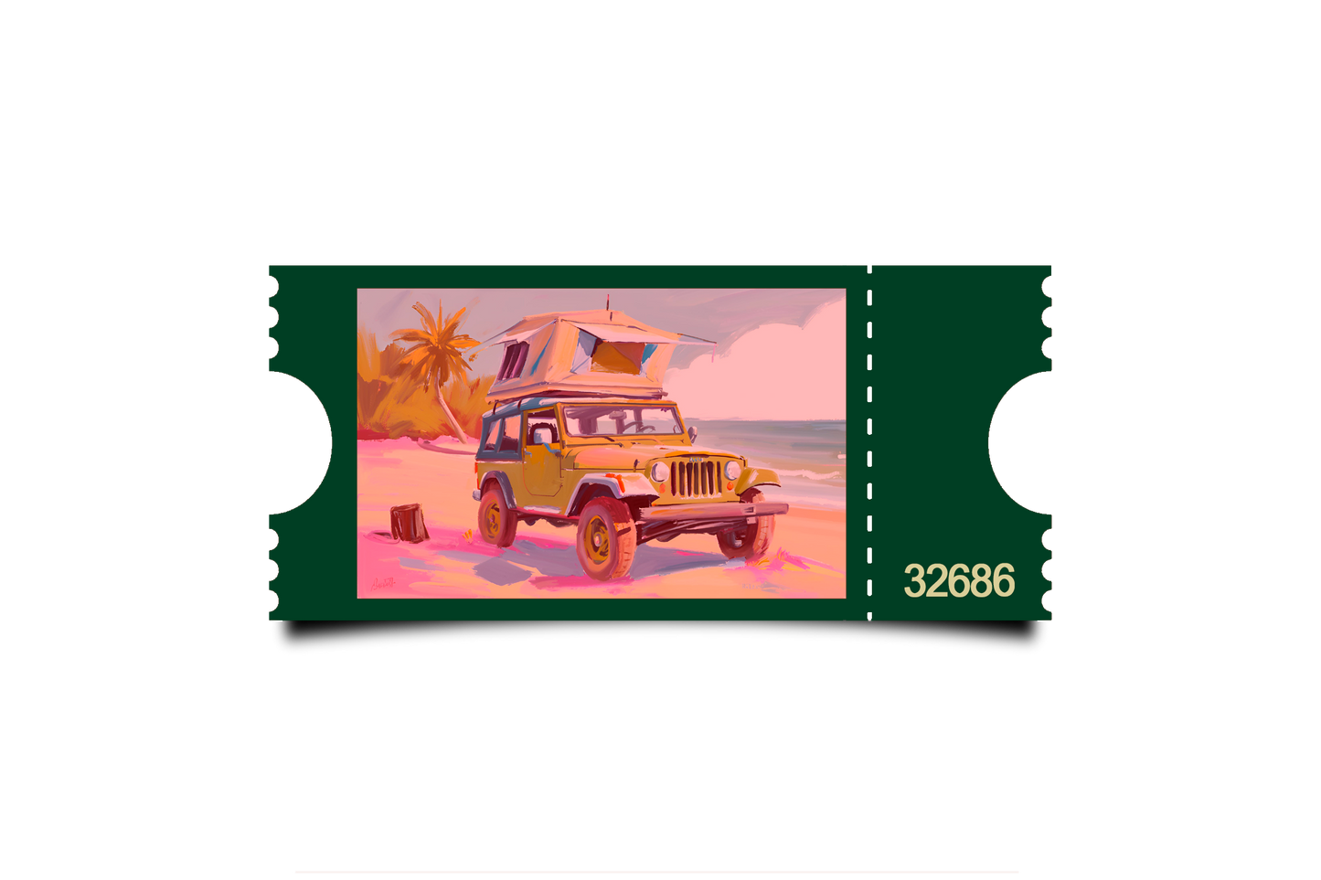 Boleto Ilustración N 32686