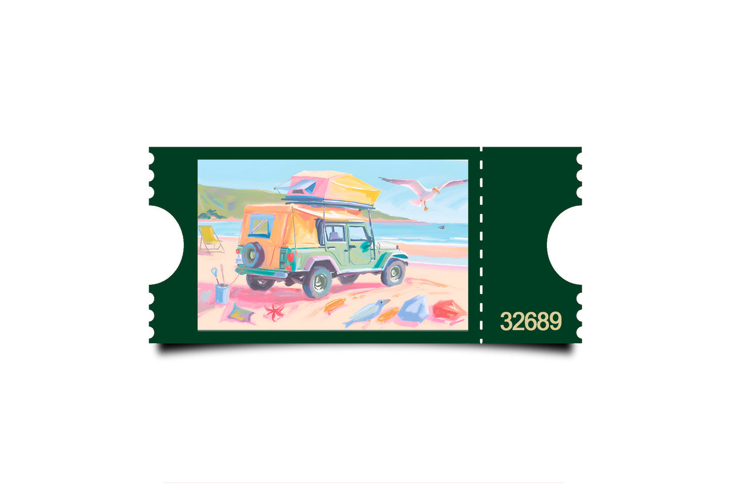 Boleto Ilustración N 32689